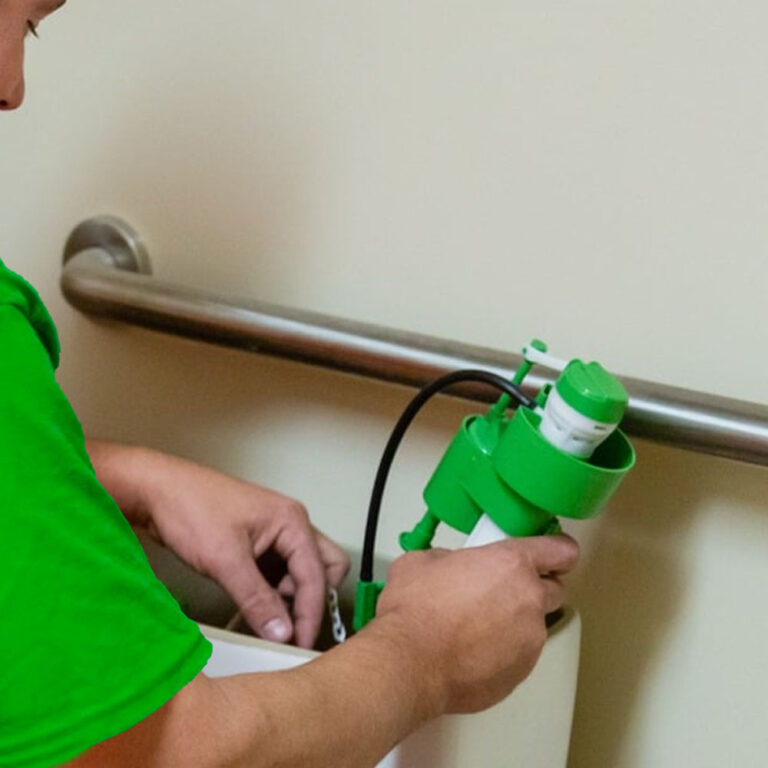 Aqua Mizer system installed in a commercial restroom in Colorado for water efficiency